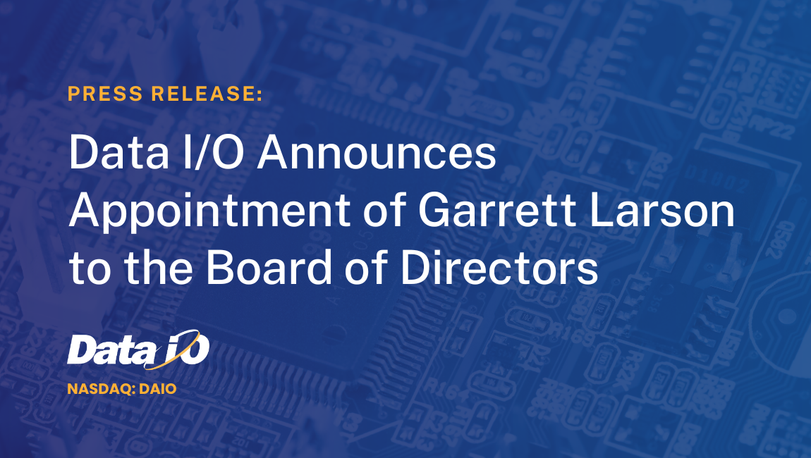 DAIO Appoints Garrett Larson to Board of Directors